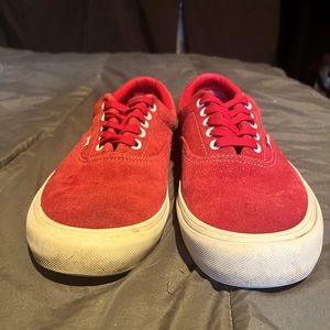 Low Cut Red Vans